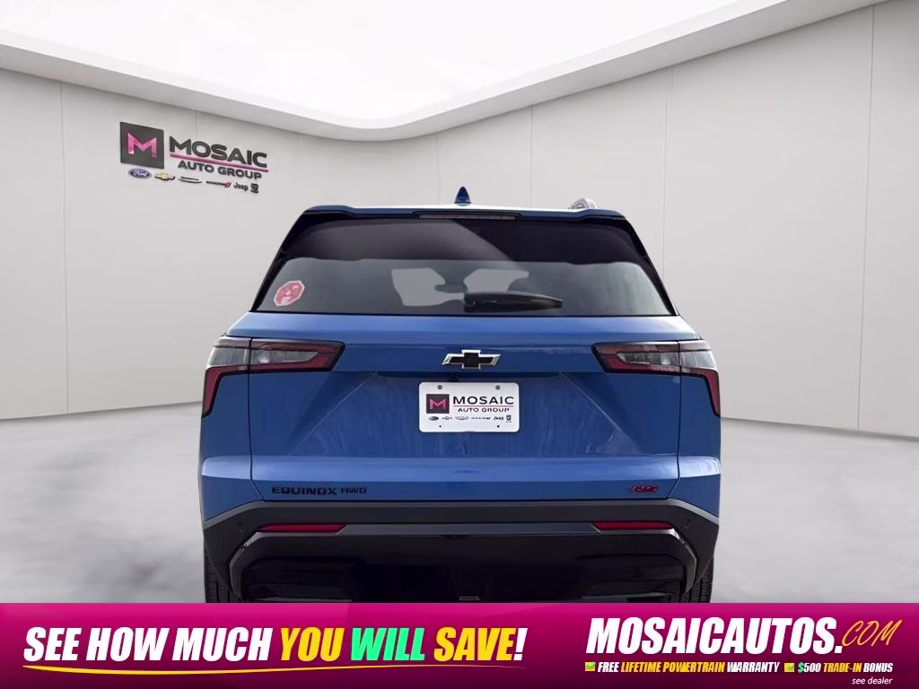 2026 Reef Blue Metallic Chevrolet Equinox RS AWD SUV