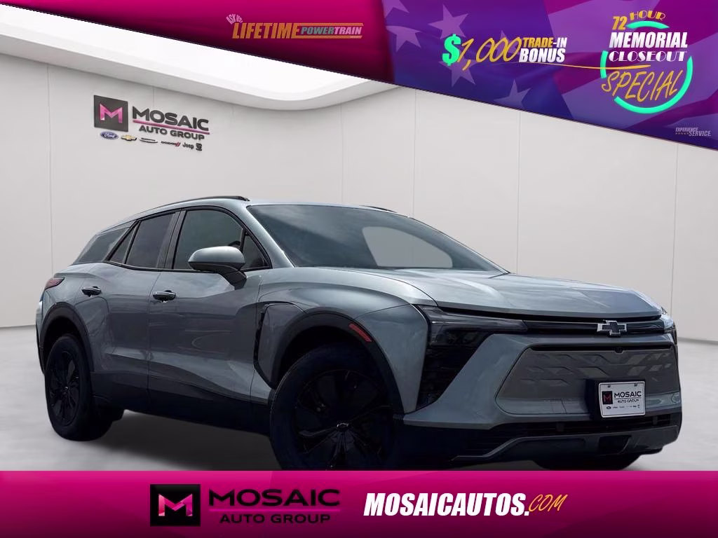 2025 Sterling Gray Metallic Chevrolet Blazer EV LT AWD SUV