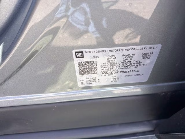 2025 Sterling Gray Metallic Chevrolet Blazer EV LT AWD SUV