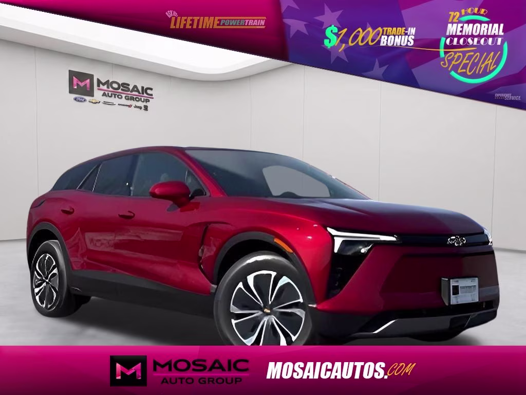 2025 Radiant Red Tintcoat Chevrolet Blazer EV LT AWD SUV