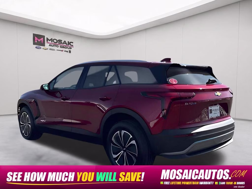 2025 Radiant Red Tintcoat Chevrolet Blazer EV LT AWD SUV