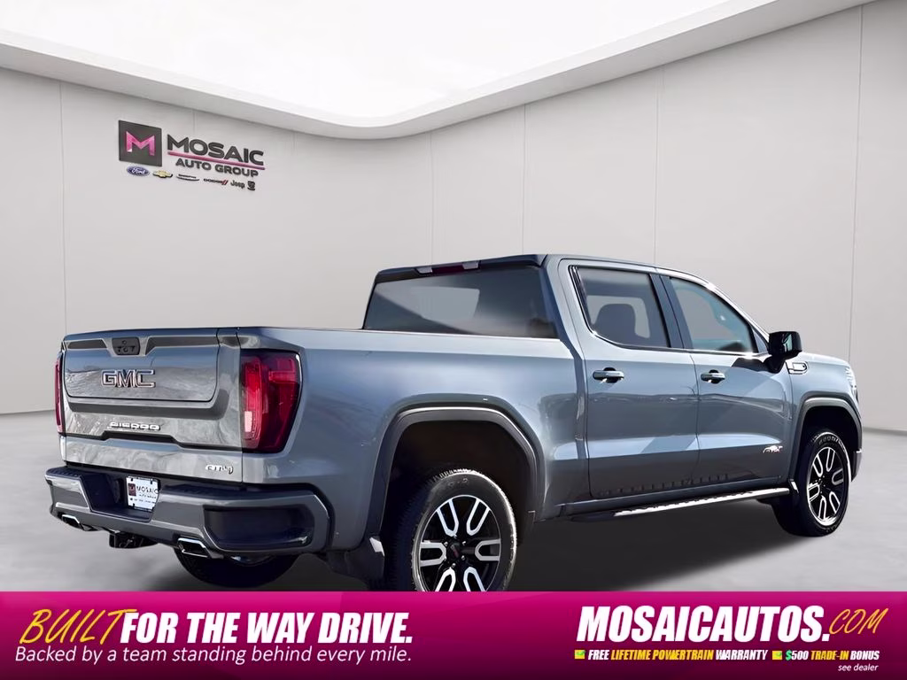 2021 Satin Steel Metallic GMC Sierra 1500 AT4 4X4 Truck
