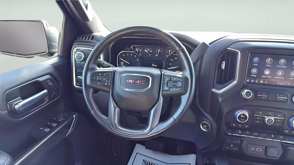 2021 Satin Steel Metallic GMC Sierra 1500 AT4 4X4 Truck