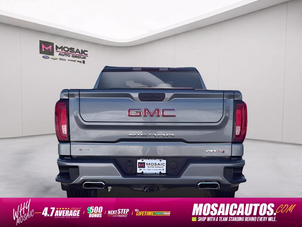 2021 Satin Steel Metallic GMC Sierra 1500 AT4 4X4 Truck