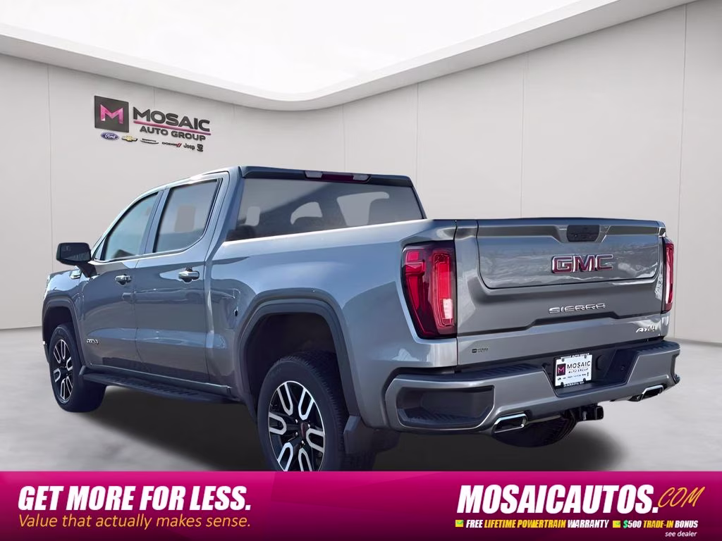 2021 Satin Steel Metallic GMC Sierra 1500 AT4 4X4 Truck