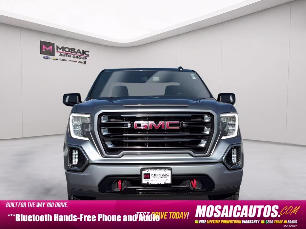 2021 Satin Steel Metallic GMC Sierra 1500 AT4 4X4 Truck