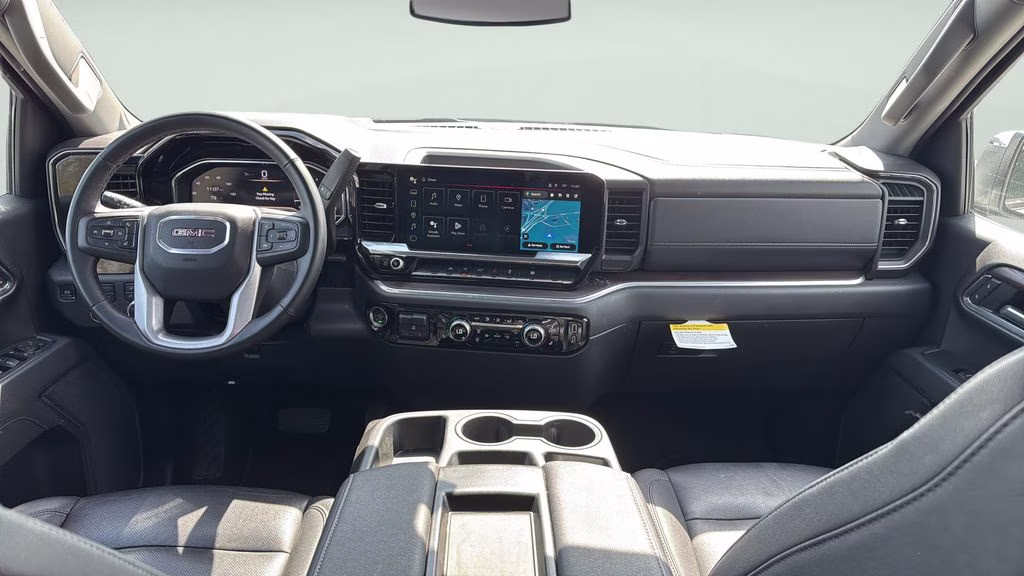 2025 Summit White GMC Sierra 1500 SLT 4X4 Truck