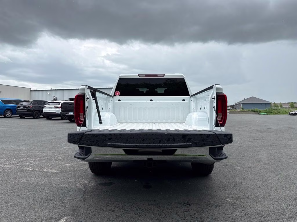 2025 Summit White GMC Sierra 1500 SLT 4X4 Truck