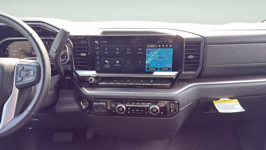 2025 Summit White GMC Sierra 1500 SLT 4X4 Truck