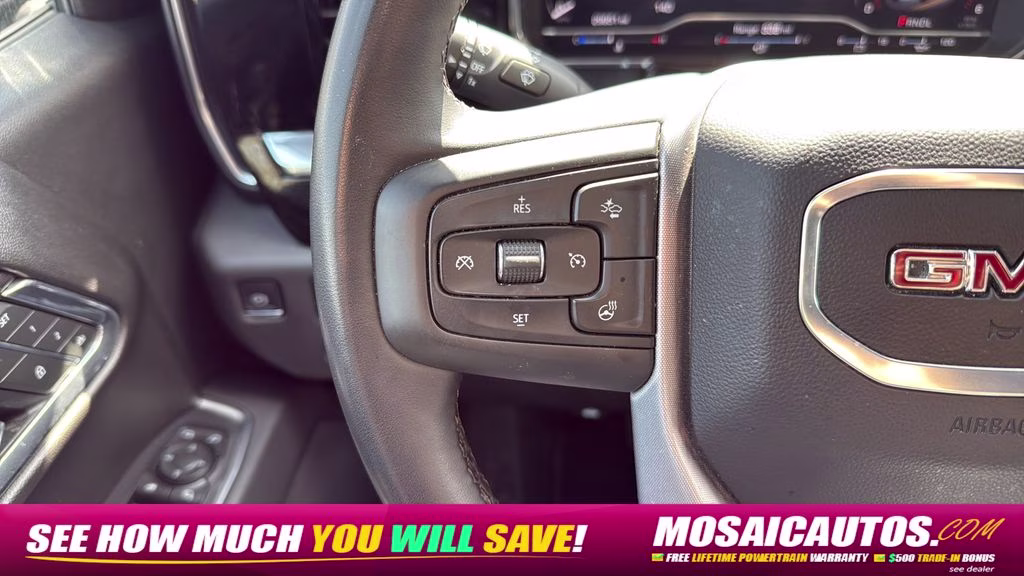 2025 Summit White GMC Sierra 1500 SLT 4X4 Truck