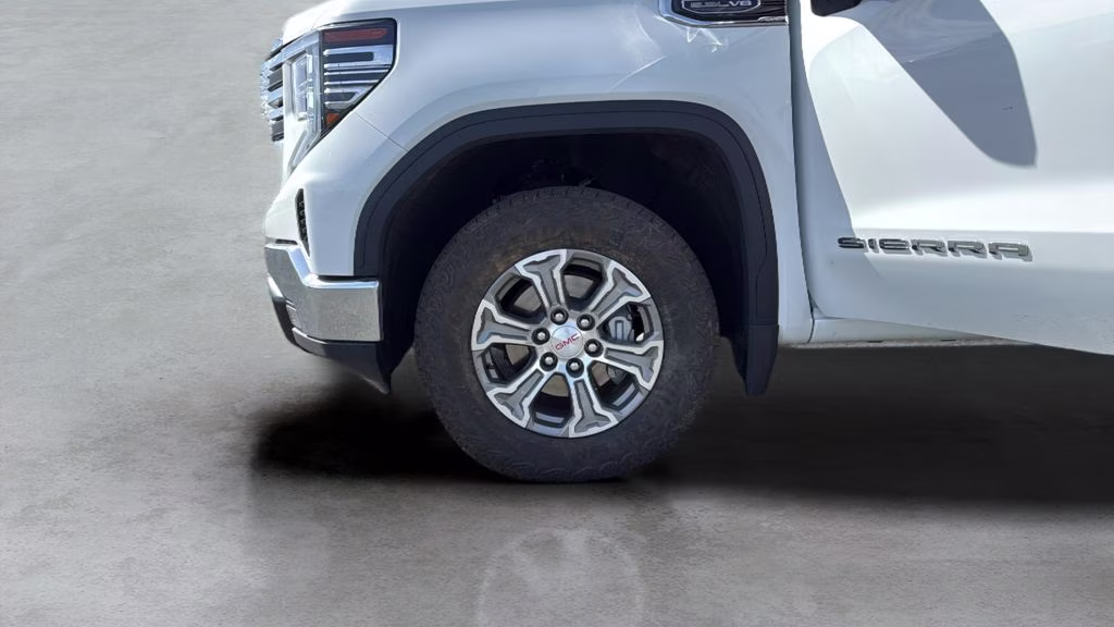 2025 Summit White GMC Sierra 1500 SLT 4X4 Truck