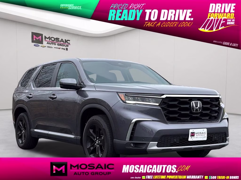 2025 Gray Honda Pilot EX-L AWD SUV