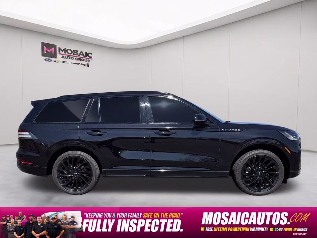 2025 Black Lincoln Aviator Reserve AWD SUV