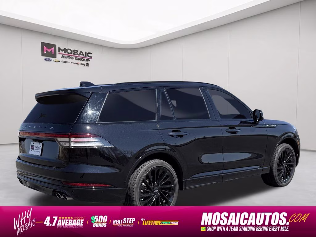 2025 Black Lincoln Aviator Reserve AWD SUV