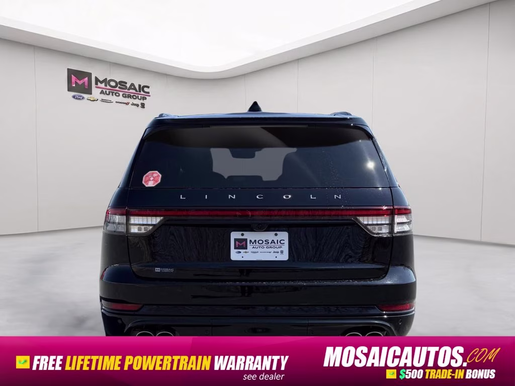 2025 Black Lincoln Aviator Reserve AWD SUV