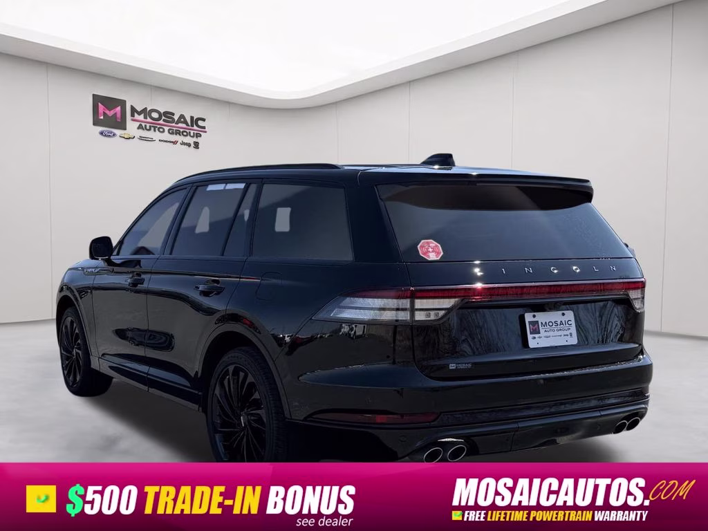 2025 Black Lincoln Aviator Reserve AWD SUV