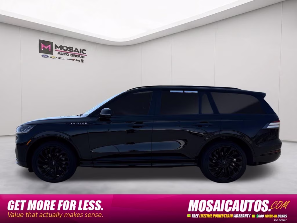 2025 Black Lincoln Aviator Reserve AWD SUV
