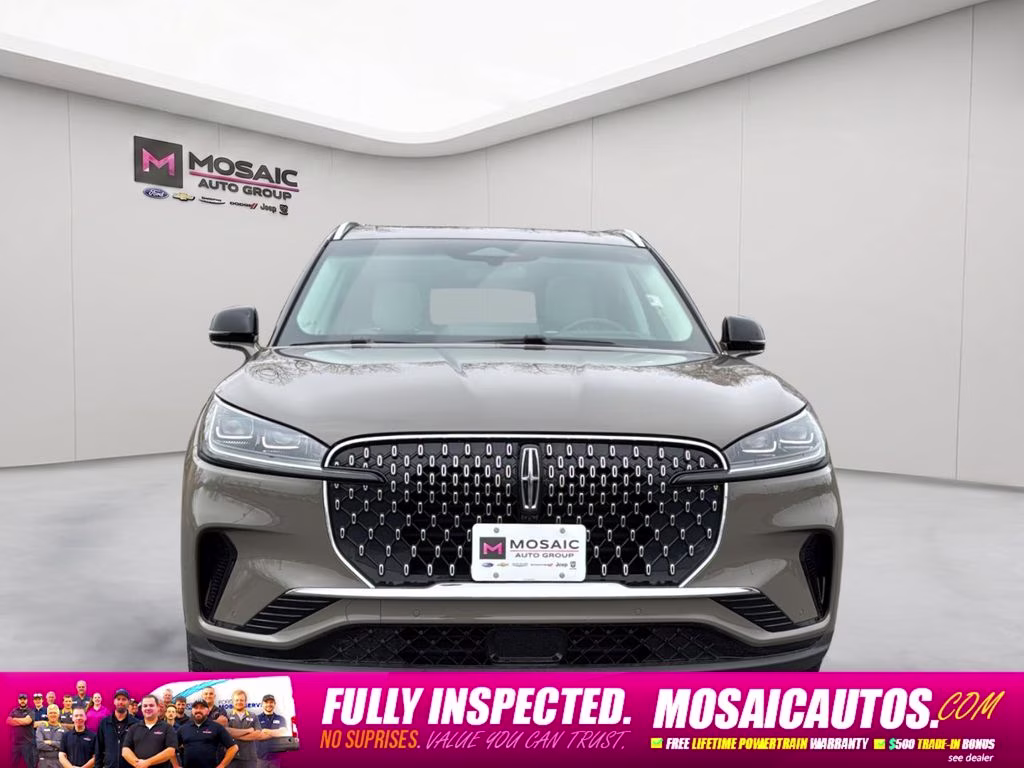 2025 Harbor Gray Clearcoat Lincoln Aviator Reserve AWD SUV