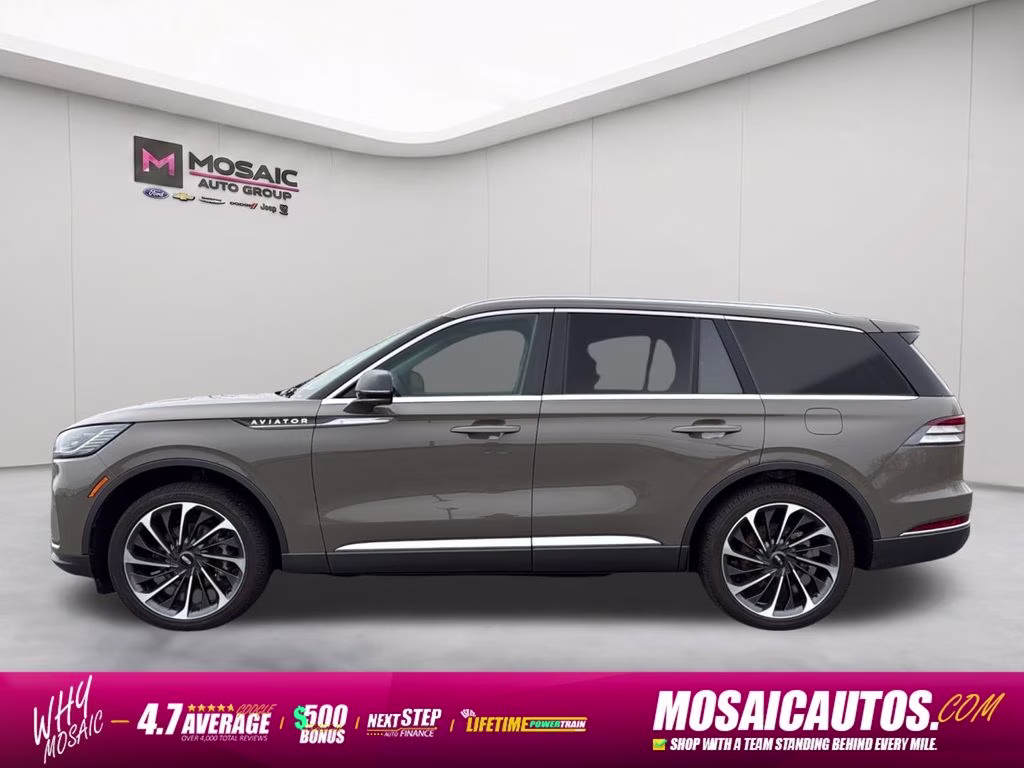 2025 Harbor Gray Clearcoat Lincoln Aviator Reserve AWD SUV