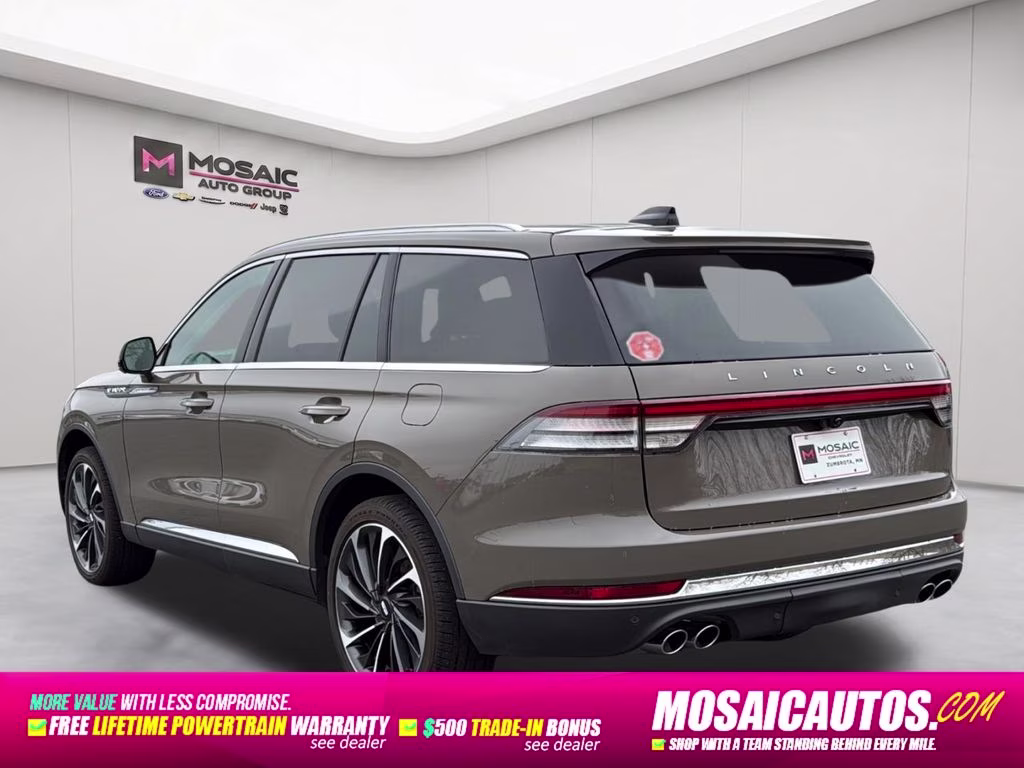 2025 Harbor Gray Clearcoat Lincoln Aviator Reserve AWD SUV