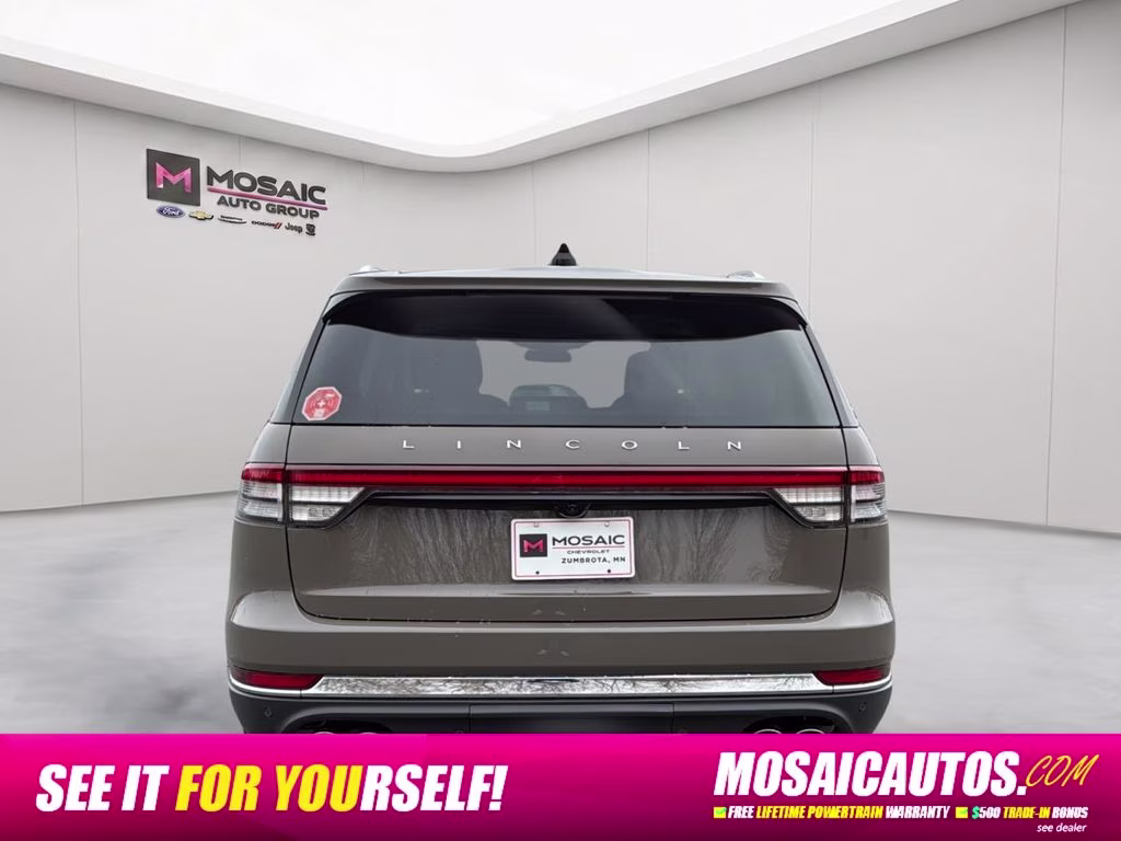 2025 Harbor Gray Clearcoat Lincoln Aviator Reserve AWD SUV