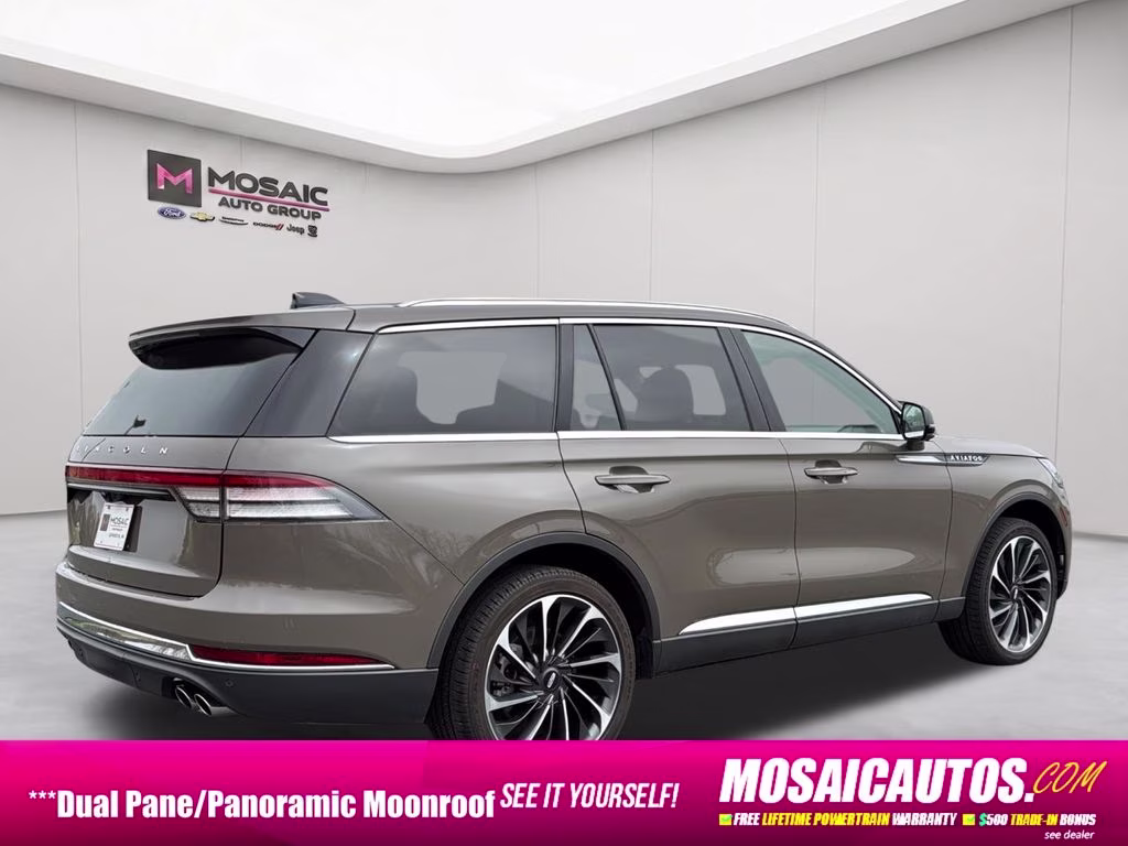 2025 Harbor Gray Clearcoat Lincoln Aviator Reserve AWD SUV