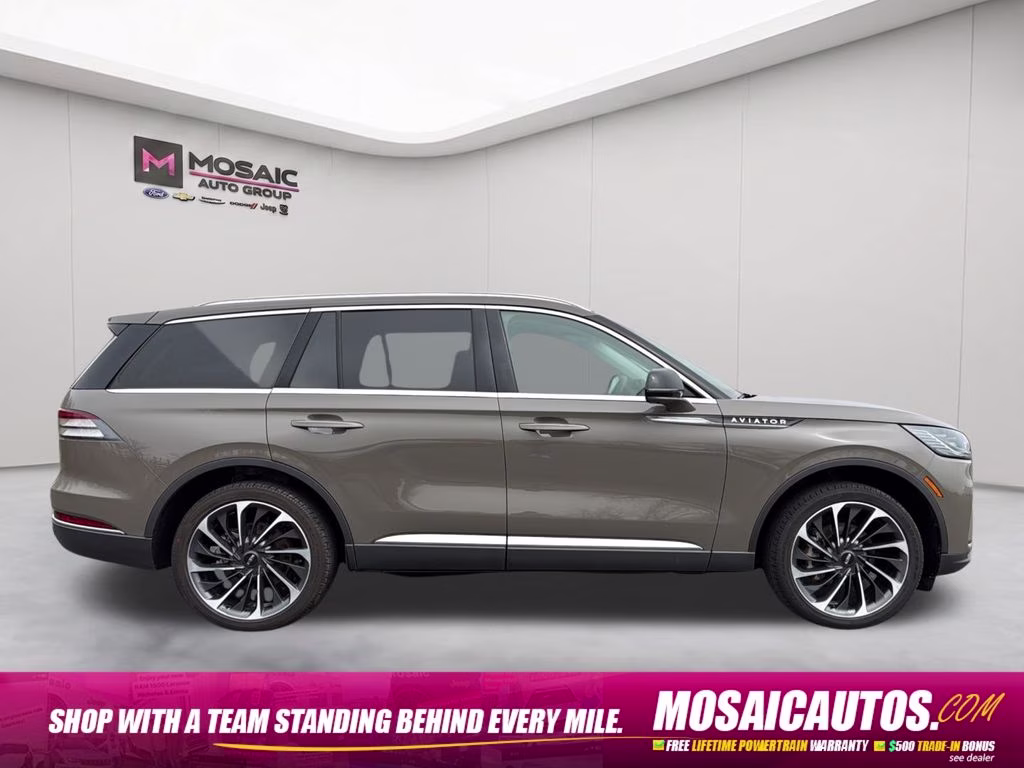 2025 Harbor Gray Clearcoat Lincoln Aviator Reserve AWD SUV