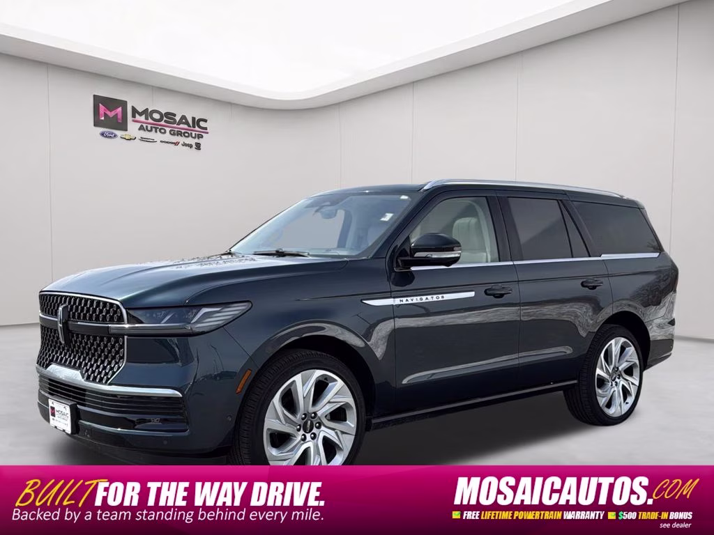 2025 Blue Metallic Lincoln Navigator Reserve 4X4 SUV