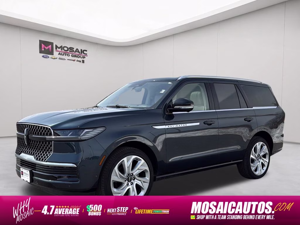 2025 Blue Metallic Lincoln Navigator Reserve 4X4 SUV