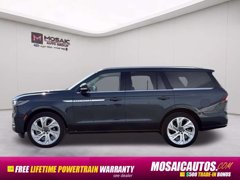 2025 Blue Metallic Lincoln Navigator Reserve 4X4 SUV