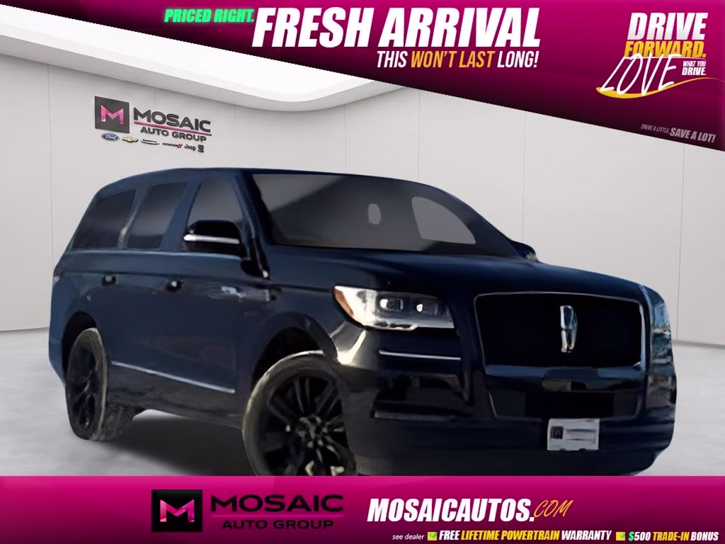2024 Black Lincoln Navigator Reserve 4X4 SUV