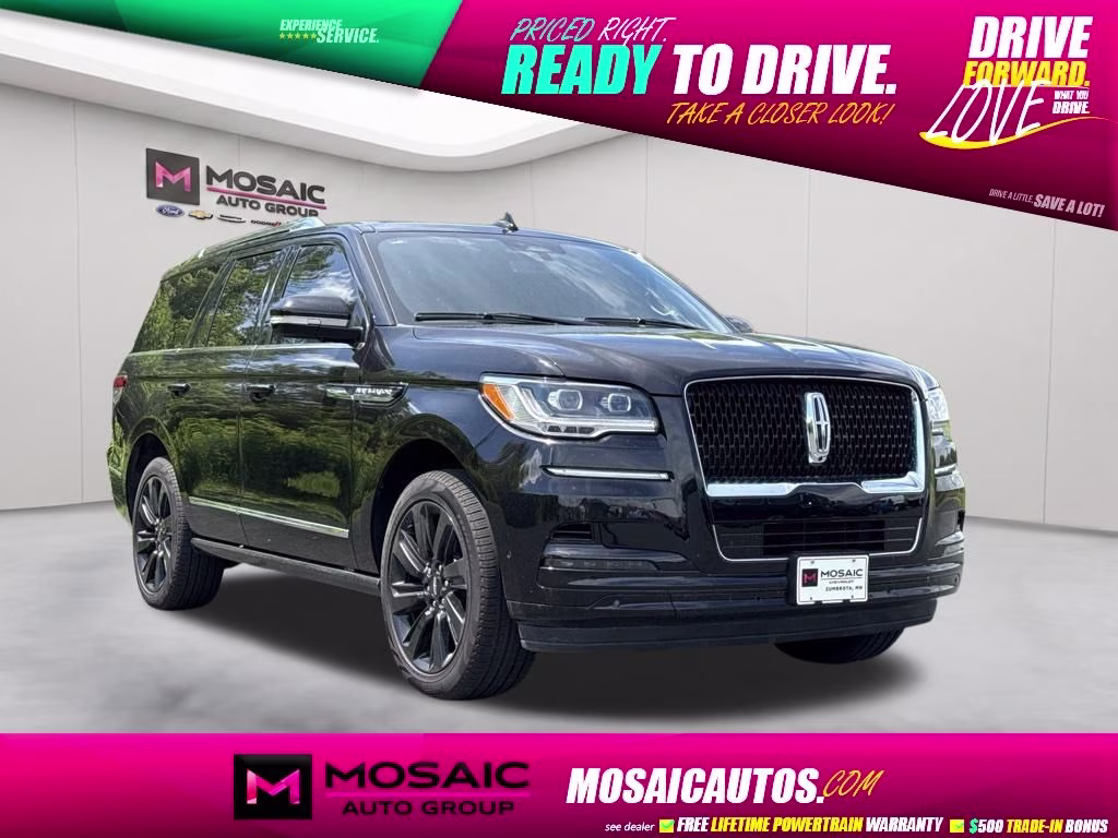 2024 Black Lincoln Navigator Reserve 4X4 SUV