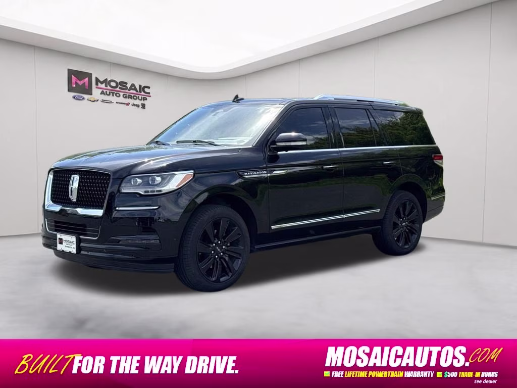 2024 Black Lincoln Navigator Reserve 4X4 SUV
