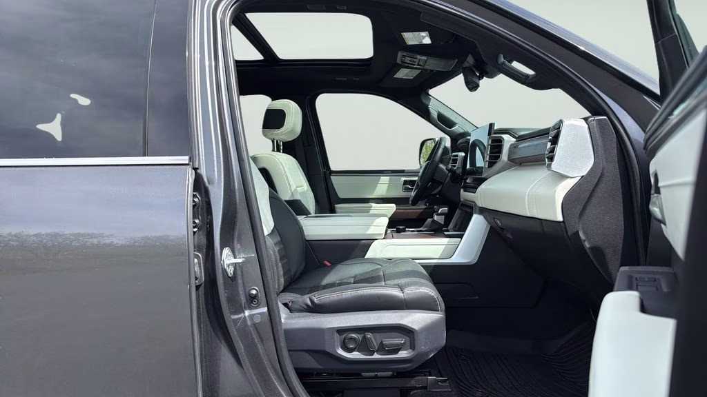 2023 Magnetic Gray Metallic Toyota Tundra Hybrid Capstone 4X4 Truck