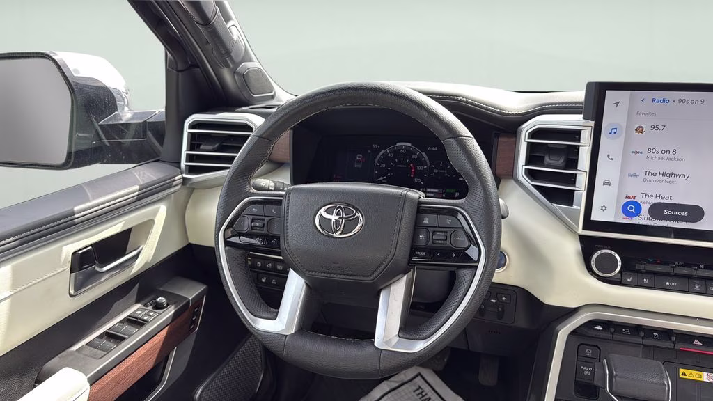 2023 Magnetic Gray Metallic Toyota Tundra Hybrid Capstone 4X4 Truck