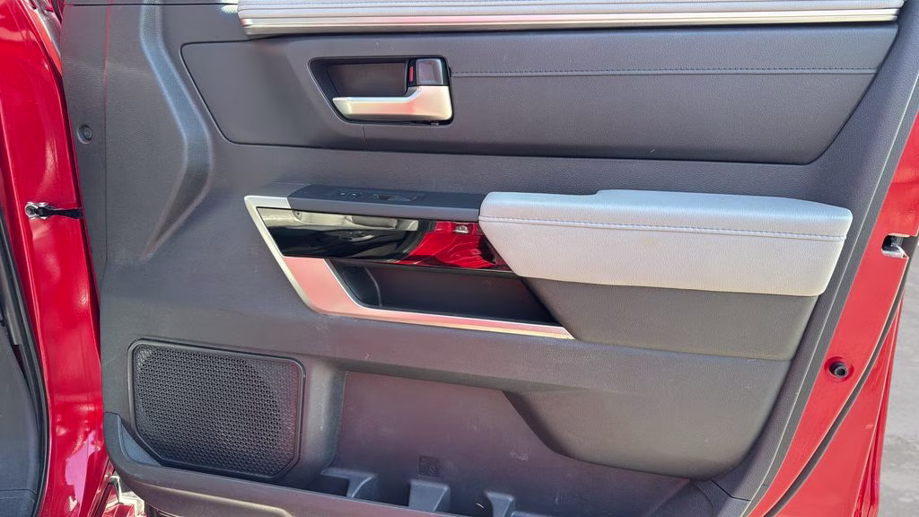 2024 Supersonic Red Toyota Tundra Hybrid Limited 4X4 Truck