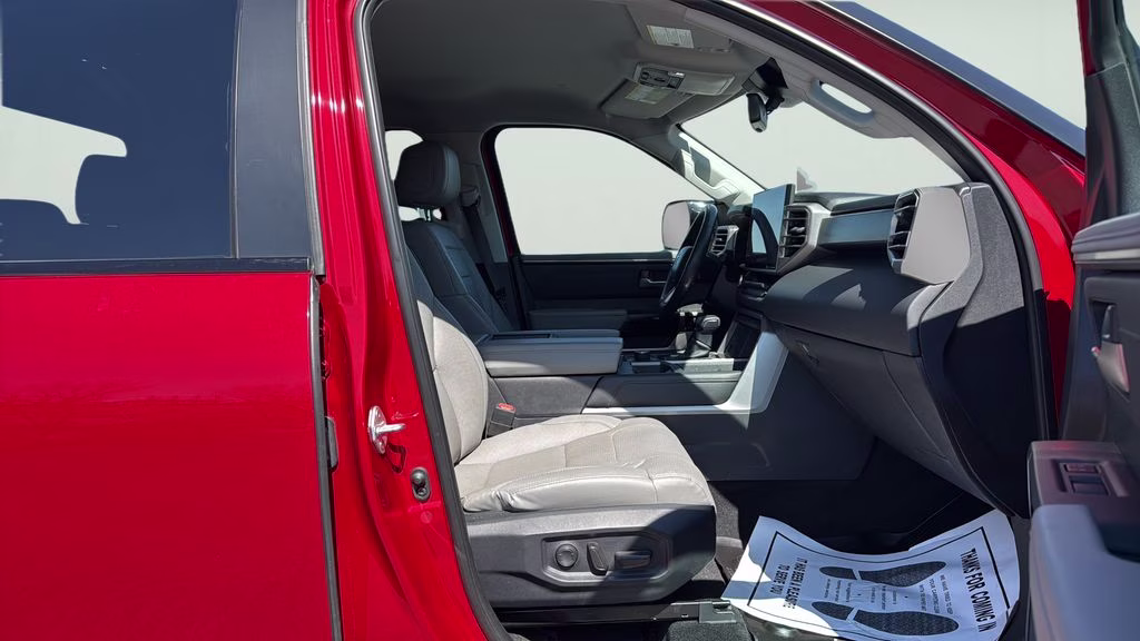 2024 Supersonic Red Toyota Tundra Hybrid Limited 4X4 Truck