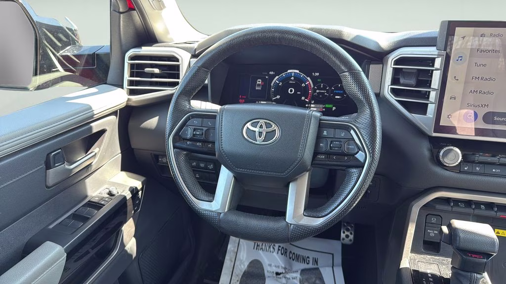 2024 Supersonic Red Toyota Tundra Hybrid Limited 4X4 Truck