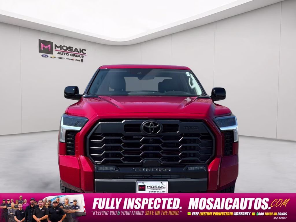 2024 Supersonic Red Toyota Tundra Hybrid Limited 4X4 Truck