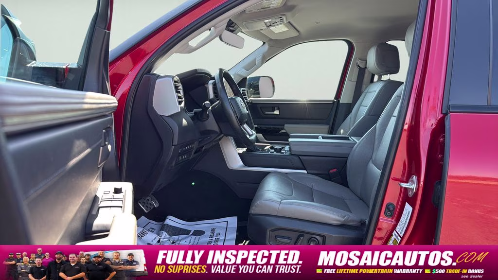 2024 Supersonic Red Toyota Tundra Hybrid Limited 4X4 Truck