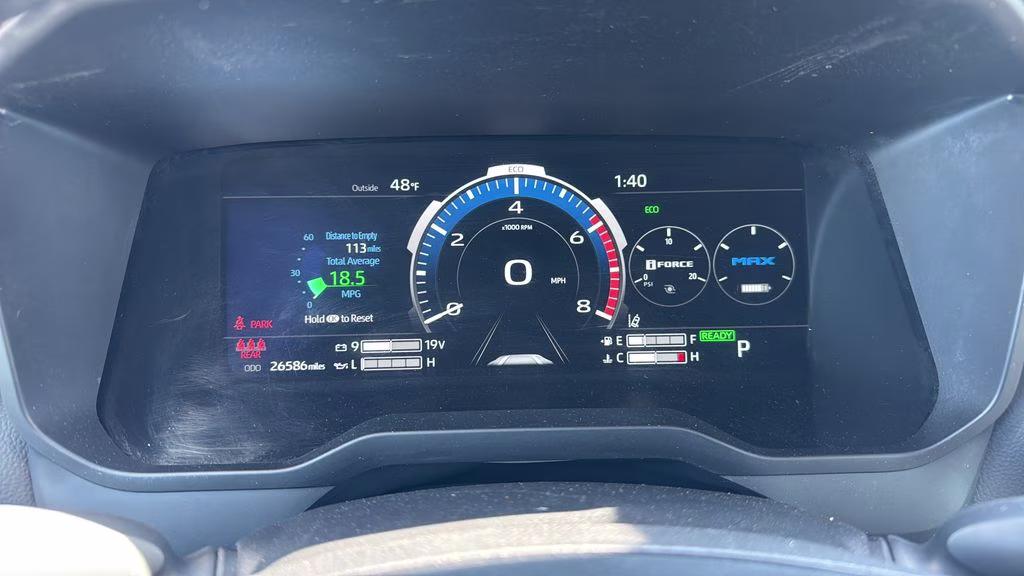 2024 Supersonic Red Toyota Tundra Hybrid Limited 4X4 Truck