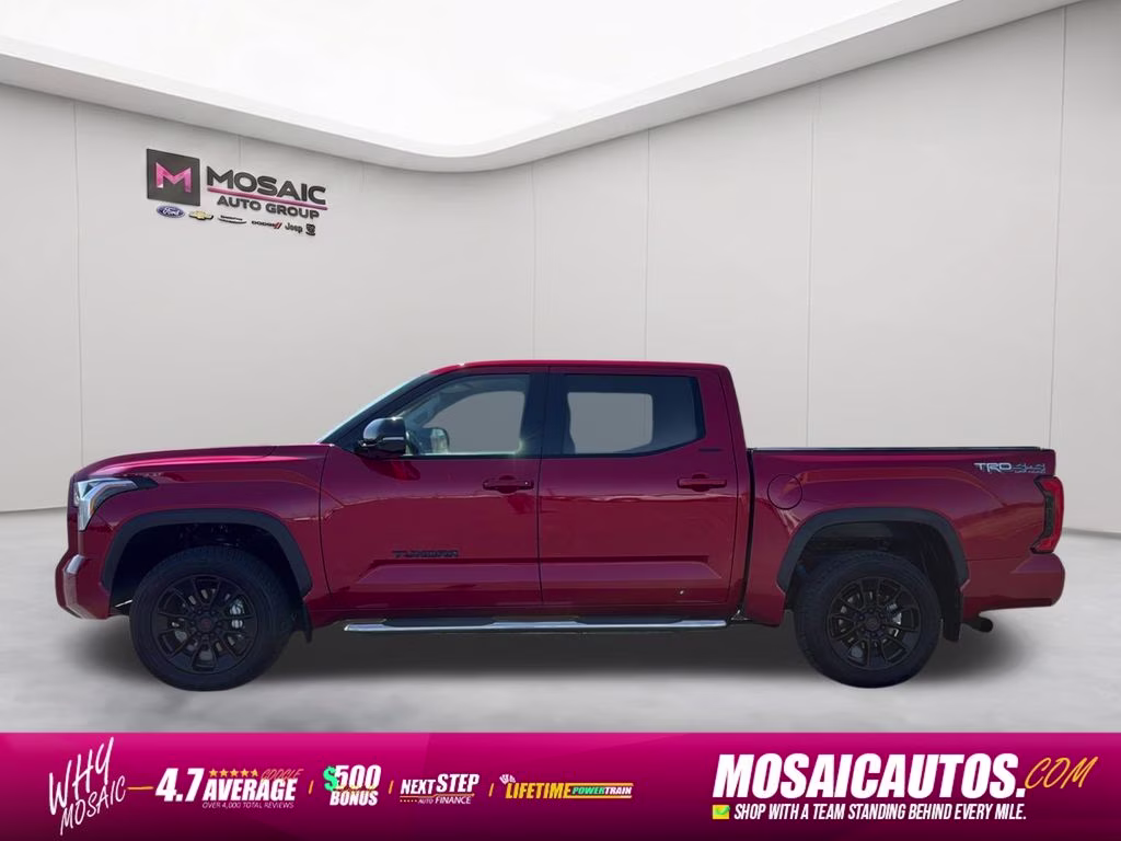 2024 Supersonic Red Toyota Tundra Hybrid Limited 4X4 Truck