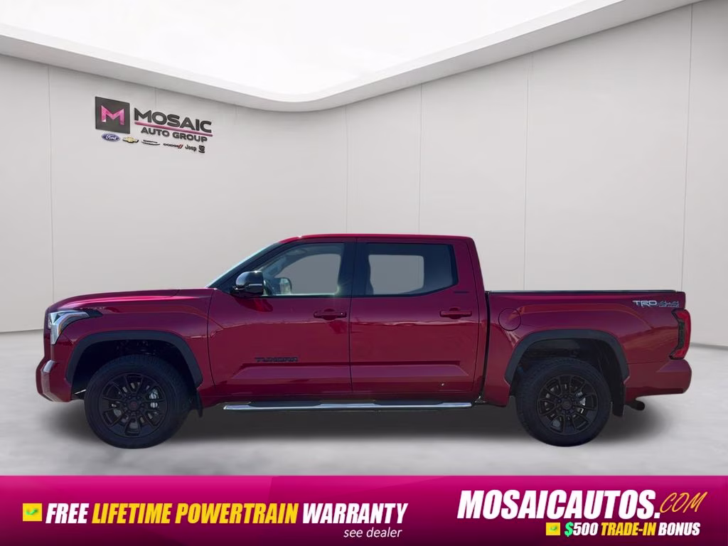 2024 Supersonic Red Toyota Tundra Hybrid Limited 4X4 Truck