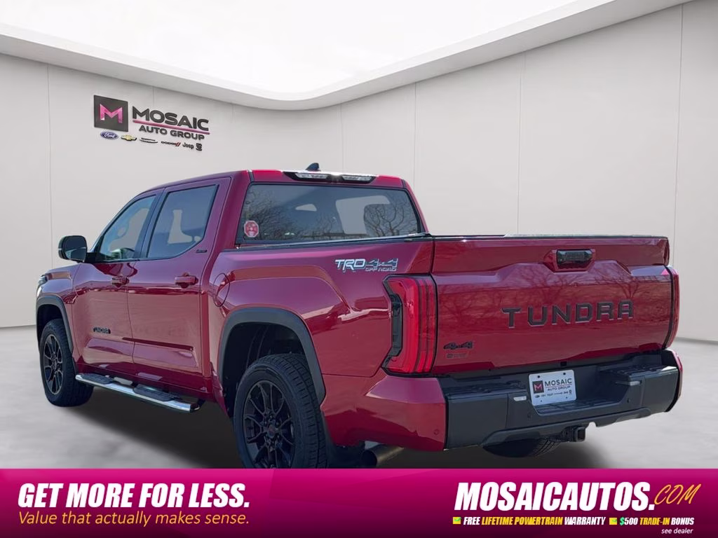 2024 Supersonic Red Toyota Tundra Hybrid Limited 4X4 Truck