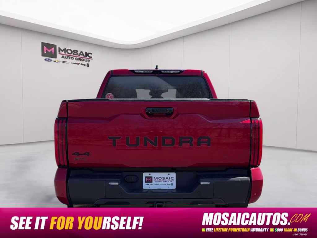 2024 Supersonic Red Toyota Tundra Hybrid Limited 4X4 Truck
