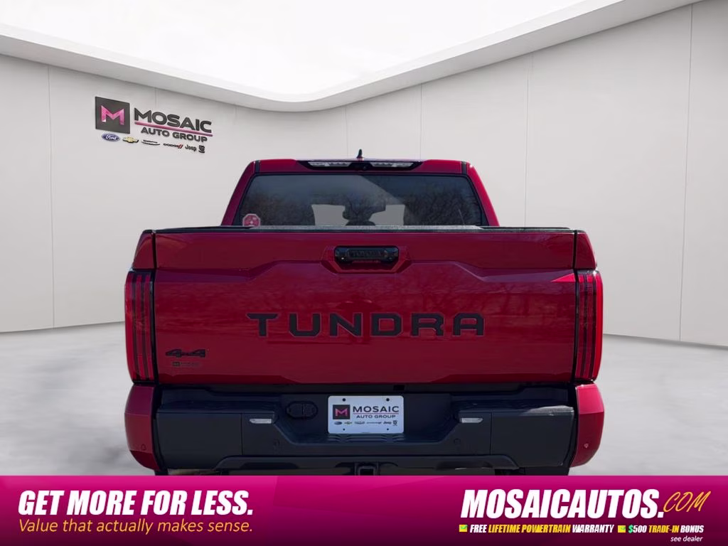 2024 Supersonic Red Toyota Tundra Hybrid Limited 4X4 Truck