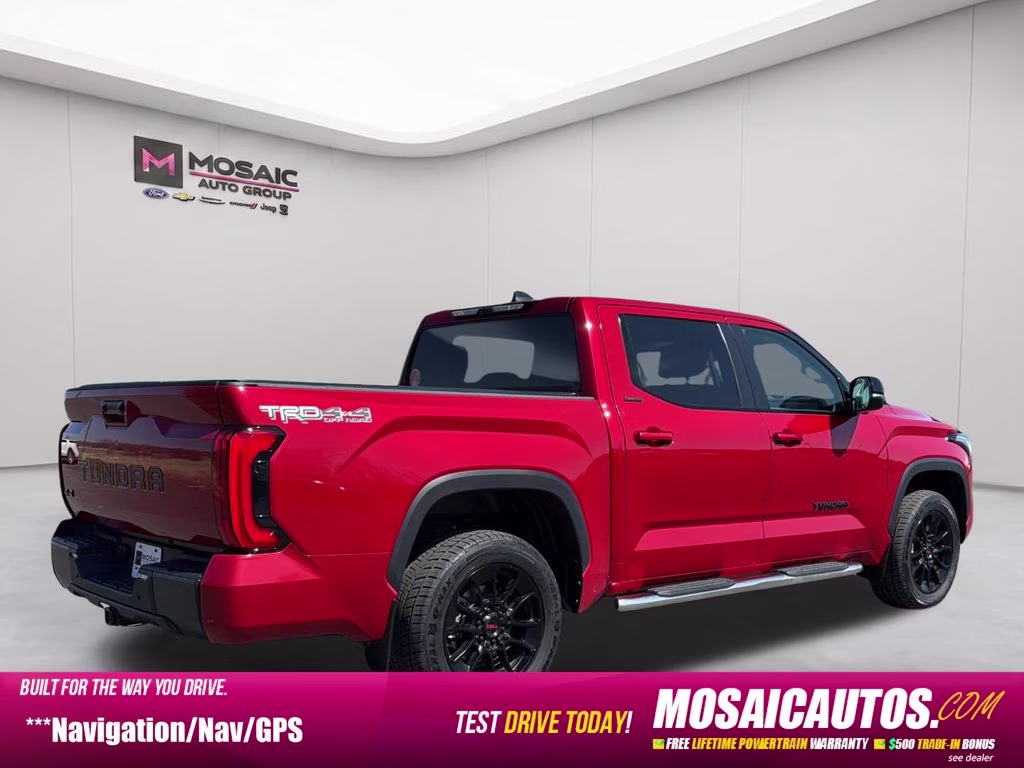 2024 Supersonic Red Toyota Tundra Hybrid Limited 4X4 Truck