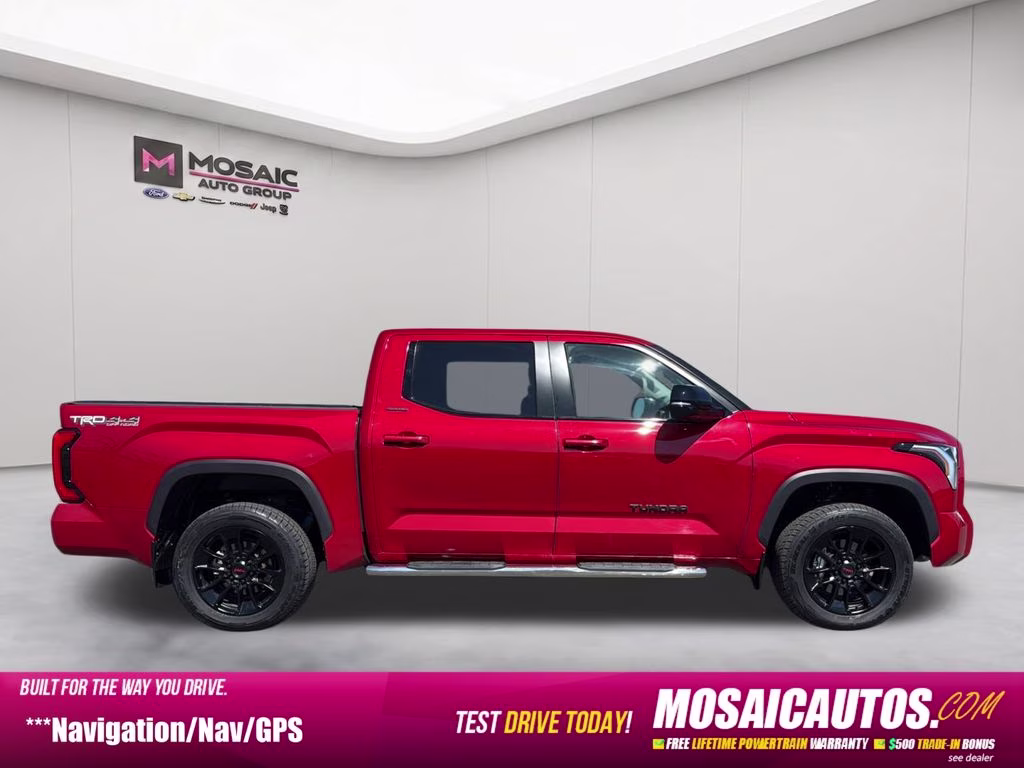 2024 Supersonic Red Toyota Tundra Hybrid Limited 4X4 Truck