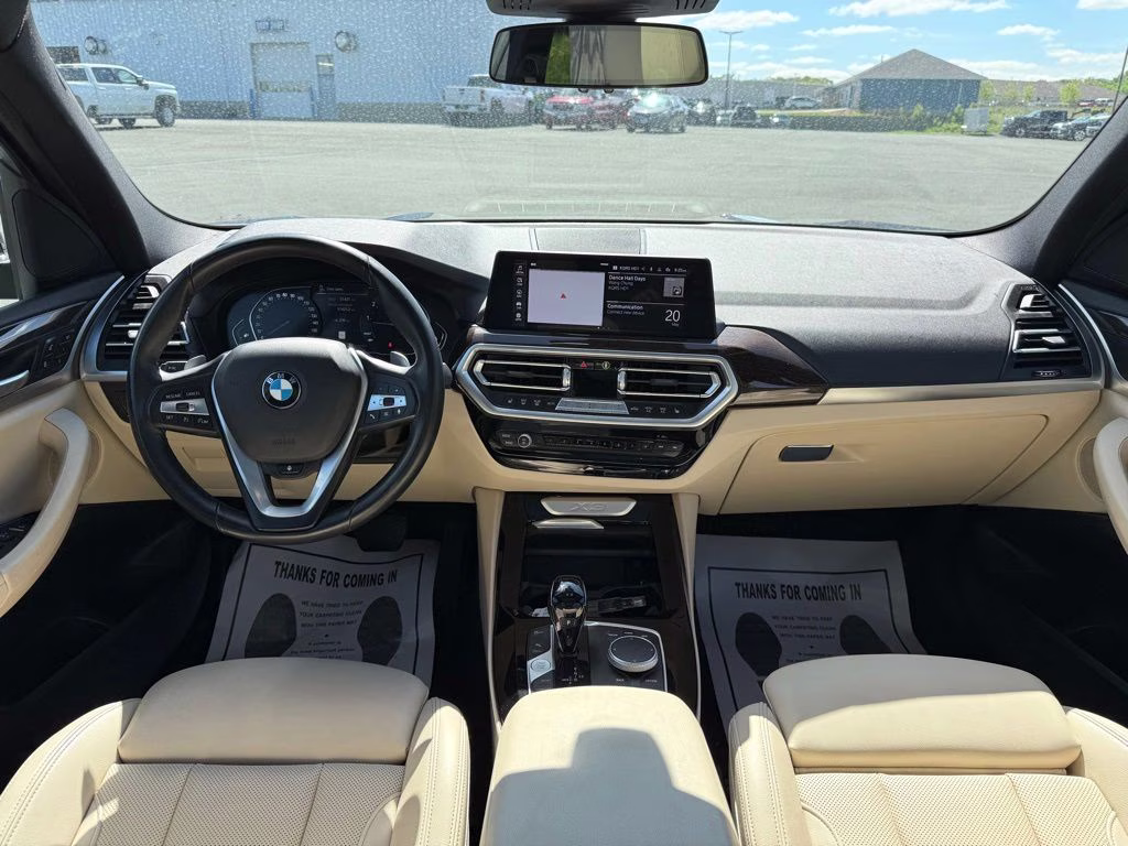 2022 Blue BMW X3 xDrive30i AWD SUV