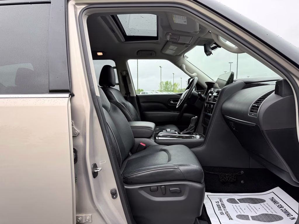 2023 Champagne Quartz INFINITI QX80 LUXE 4X4 SUV